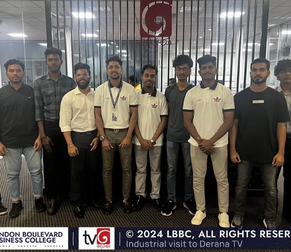 LBBC Students Explore IT Operations at Derana TV